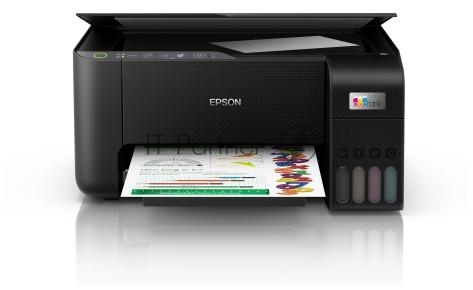 МФУ струйное Epson L3250 (C11CJ67412/C11CJ67418/C11CJ67405/C11CJ67408/C11CJ67503/C11CJ67508/C11CJ67523), A4, цветное, печ. до 33 стр/мин. (ч/б) до 15 стр/мин. (цвет), скан. до 11 стр/мин. (ч/б) 28 стр/мин. (цвет), 1440 x 5760 dpi (печать) 1200x2400dpi (скан.), USB, Wi-Fi