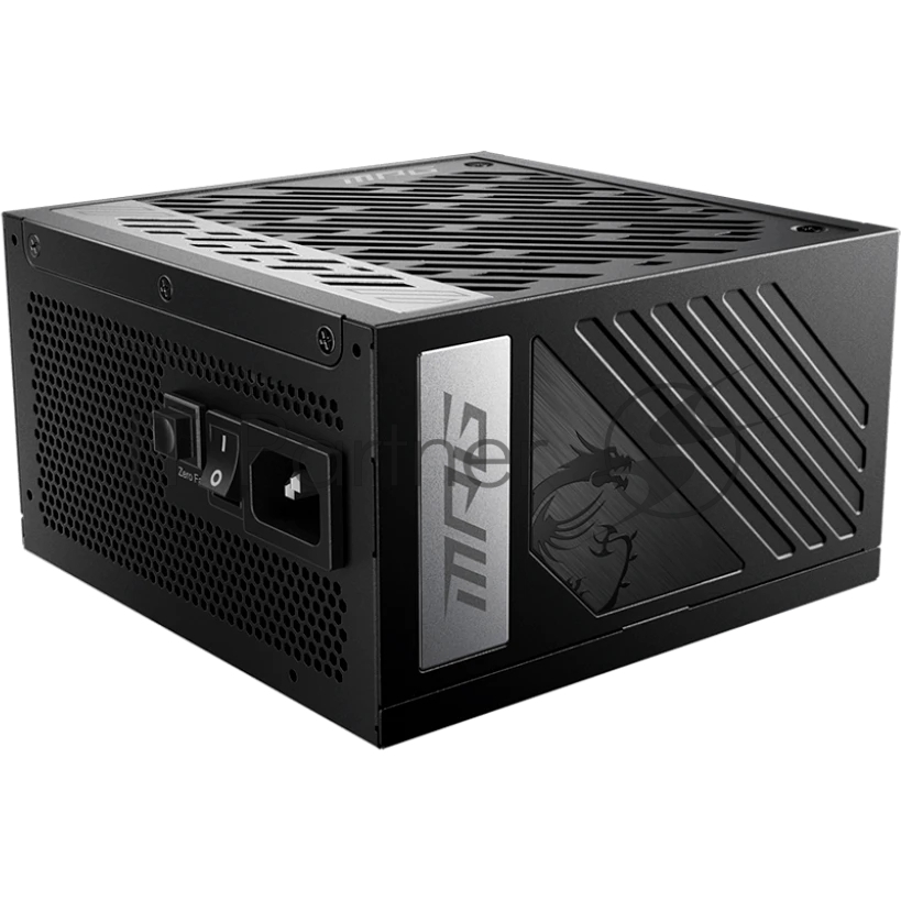 Блок питания MSI MPG A1000G RTL, 1000Вт, 80 PLUS Gold, модульный, RTL