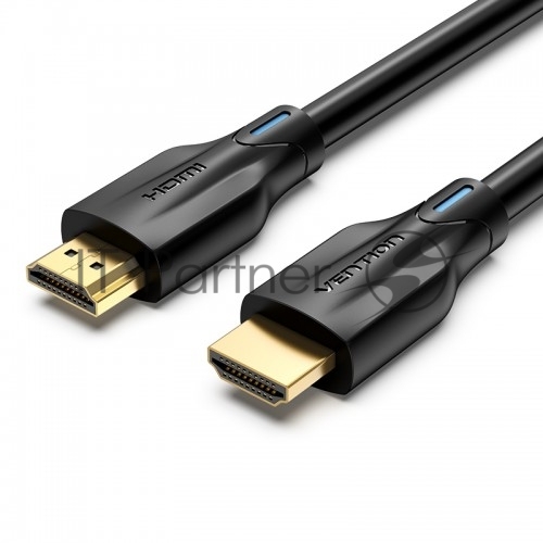 Кабель Vention HDMI 2.1 Cable 2M черный Metal Type