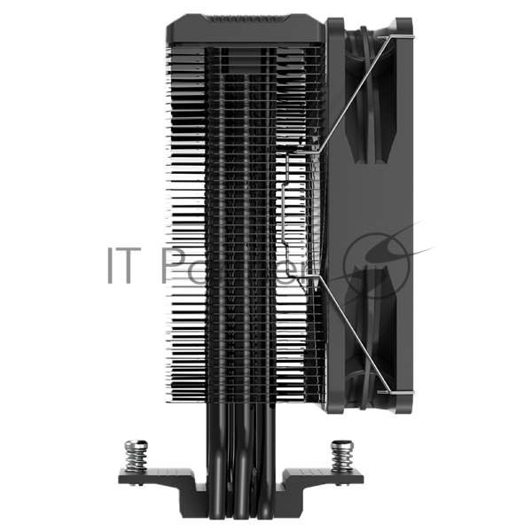 Кулер PCCooler Paladin EX300S черный 120мм алюминий+медь 1800rpm 28.6db 4-pin 125W 157мм