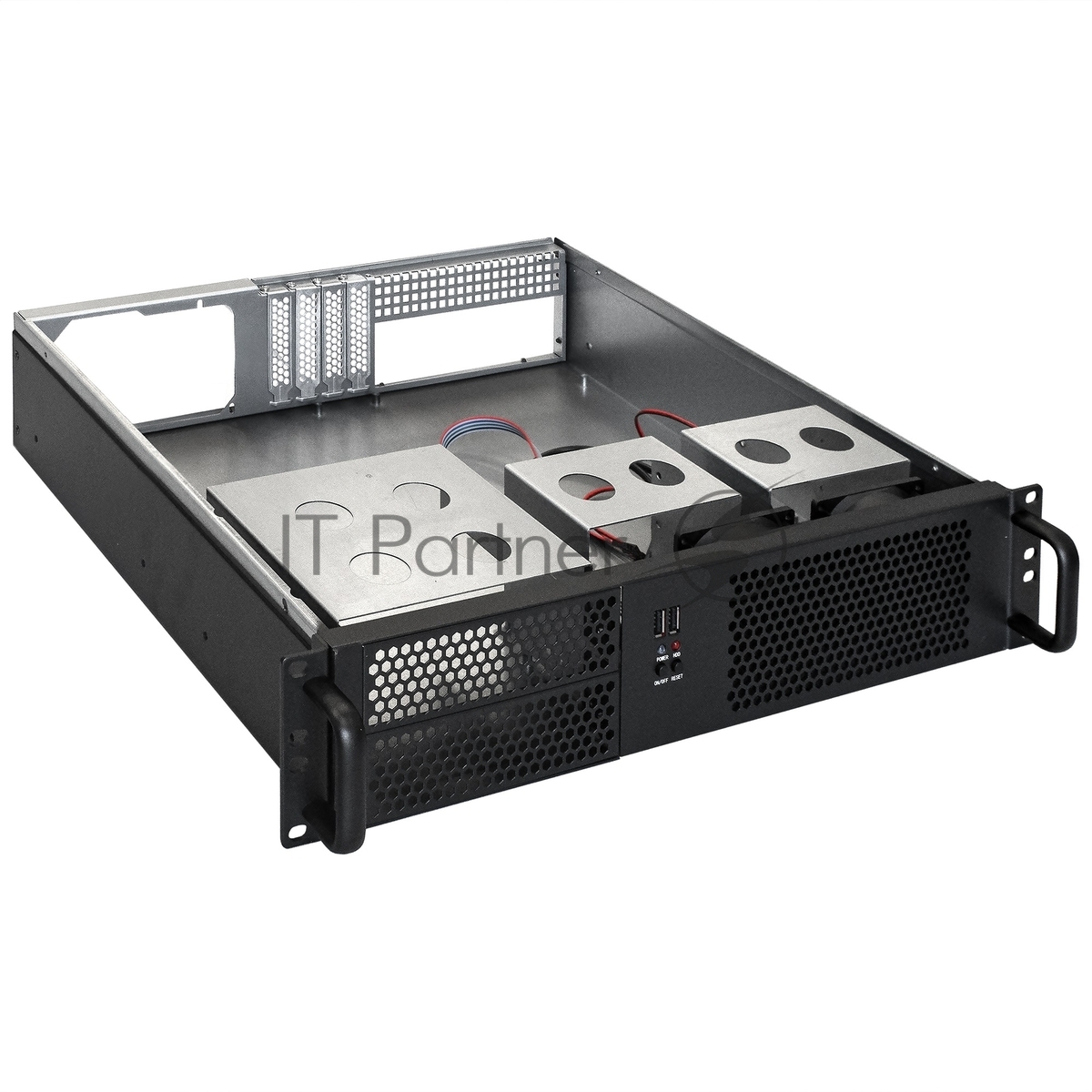 Серверный корпус ExeGate Pro 2U390-04 (RM 19", высота 2U, глубина 390, БП 1000ADS, USB)