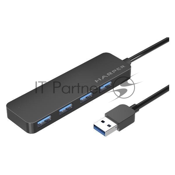USB-концентратор Harper HUB-04P, USB Type-A, USB/MicroUSB
