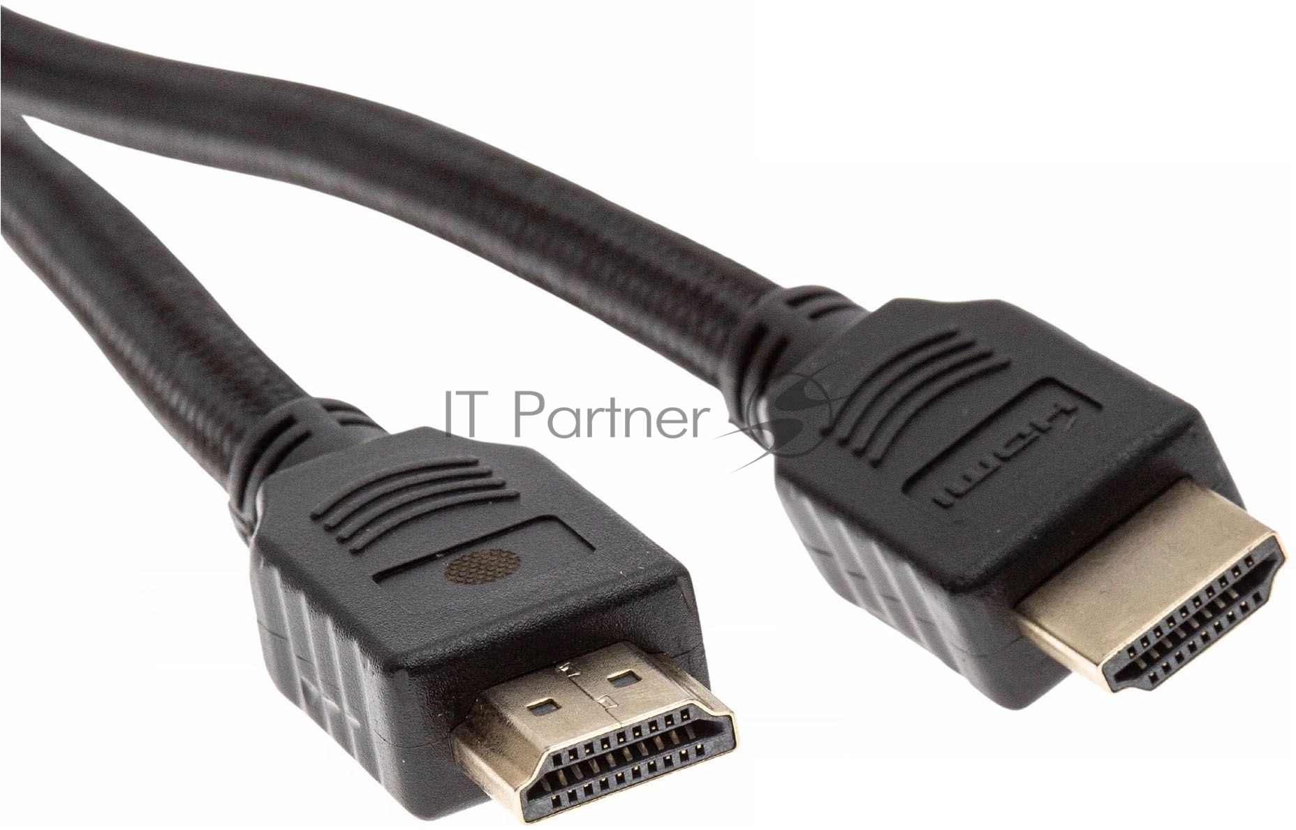 Кабель аудио-видео Cactus CS-HDMI.2-1.8 HDMI (m)/HDMI (m) 1.8м. позолоченные контакты черный