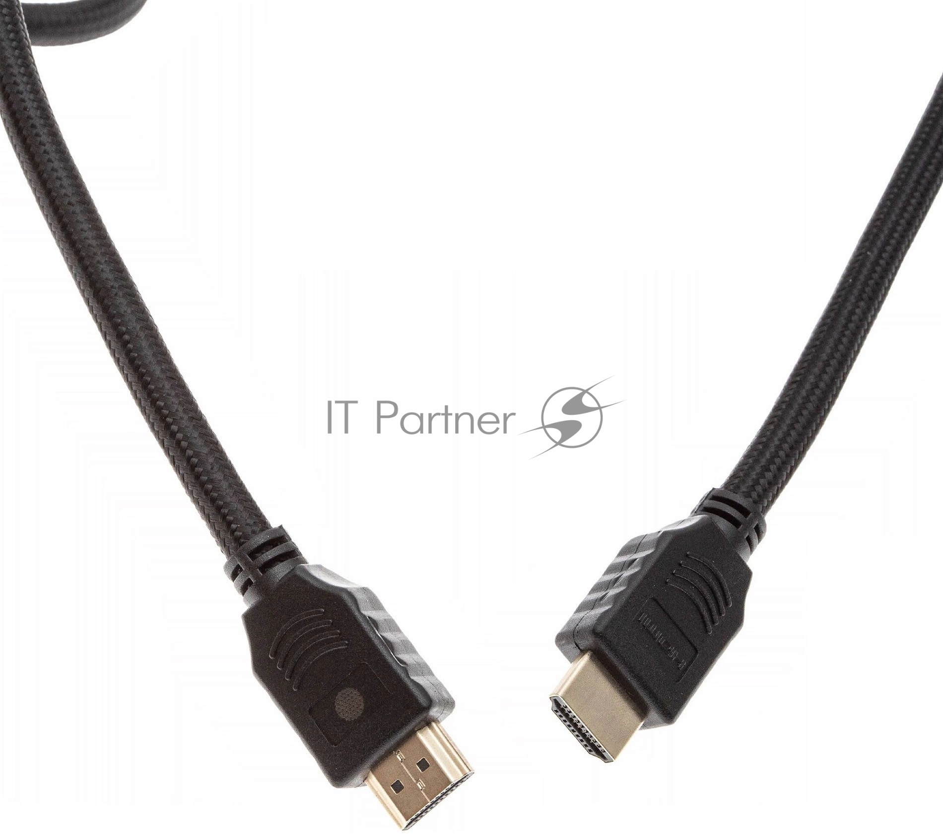 Кабель аудио-видео Cactus CS-HDMI.2-2 HDMI (m)/HDMI (m) 2м. позолоченные контакты черный