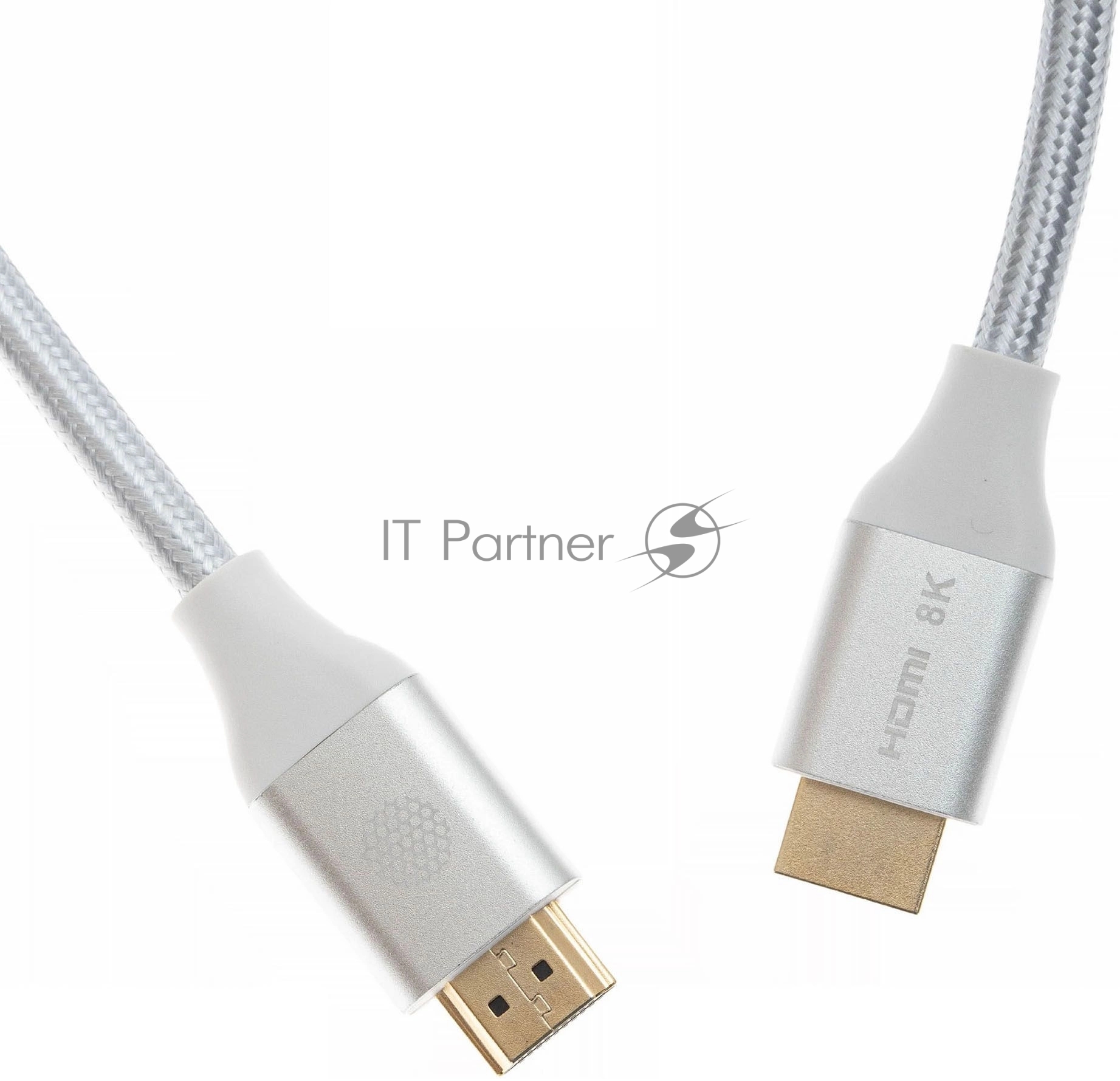 Кабель аудио-видео Cactus CS-HDMI.2.1-3 HDMI (m)/HDMI (m) 3м. позолоченные контакты серебристый
