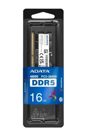 Оперативная память ADATA, DDR5, 16GB (1x16GB), 4800MHz, CL40, SO-DIMM