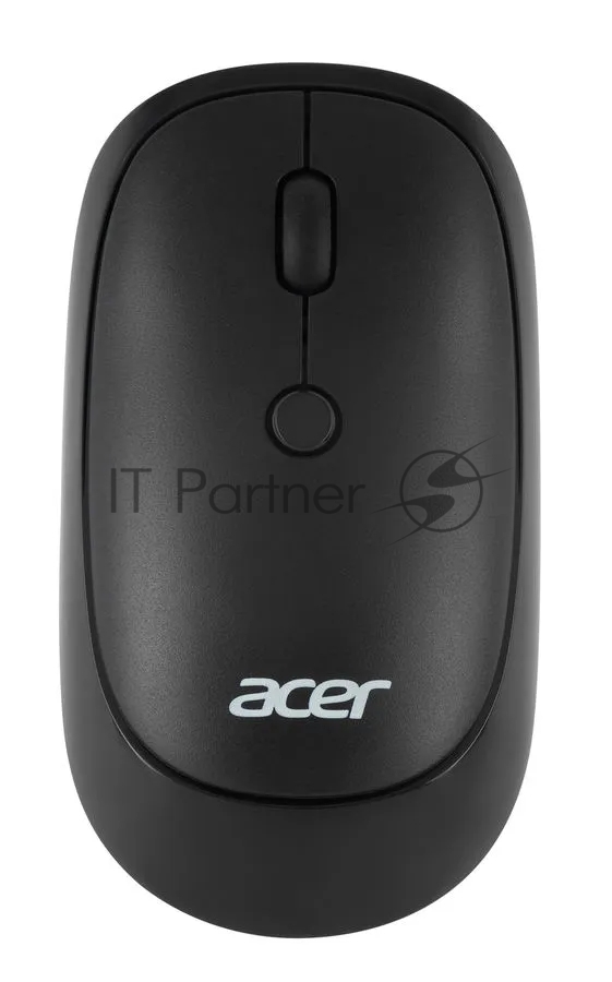 Мышь беспроводная Acer OMR137 черный, 1600 dpi, радиоканал, USB, кнопки - 4