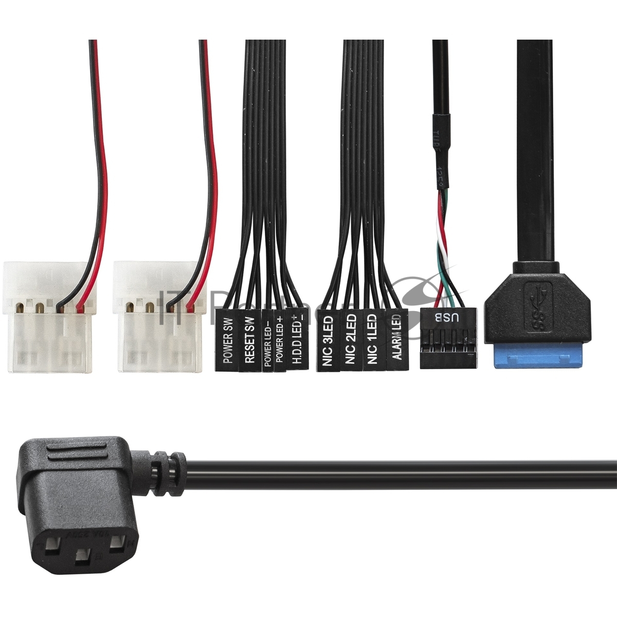 Серверный корпус ExeGate EX293910RUS Pro 3U450-09 (RM 19", высота 3U, глубина 450, БП 800RADS, USB)