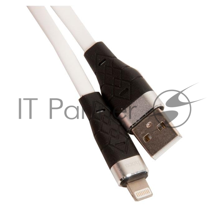Кабель USB HOCO X53 Angel для Lightning, 2.4А, длина 1.0м, белый