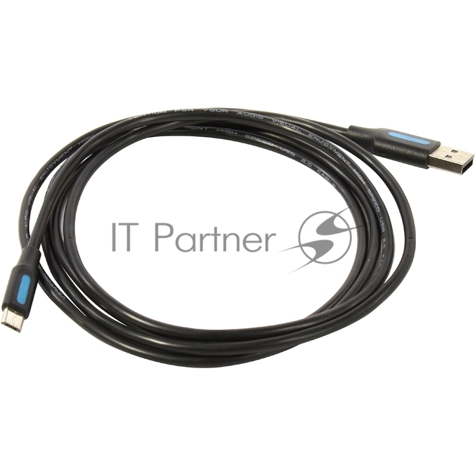 Кабель Vention USB 2.0 AM/micro B 5pin - 1.5м черный