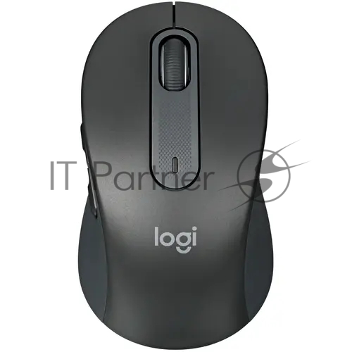 Мышь беспроводная Logitech Signature M650 графитовый, 4000 dpi, радиоканал, Bluetooth, USB, кнопки - 5