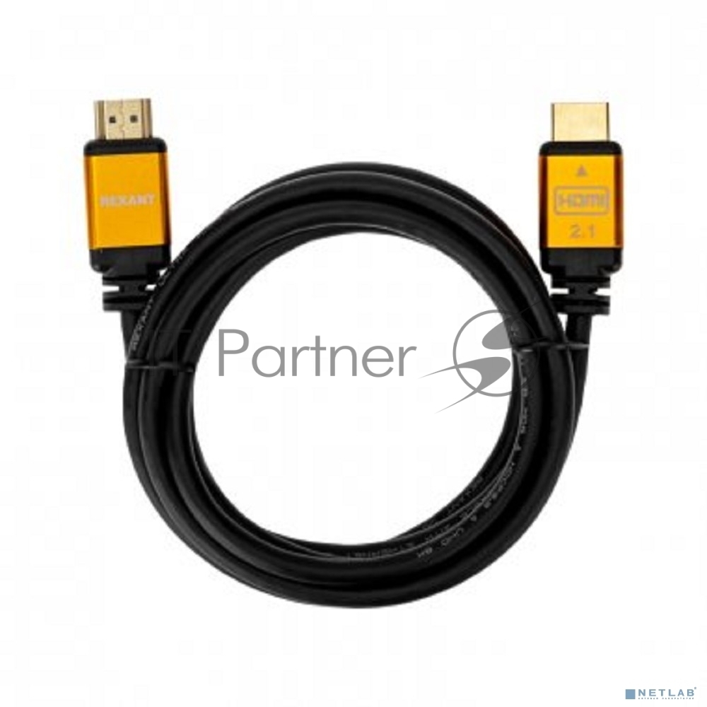 Кабель Rexant HDMI - HDMI 2.1 длина 3 метра GOLD