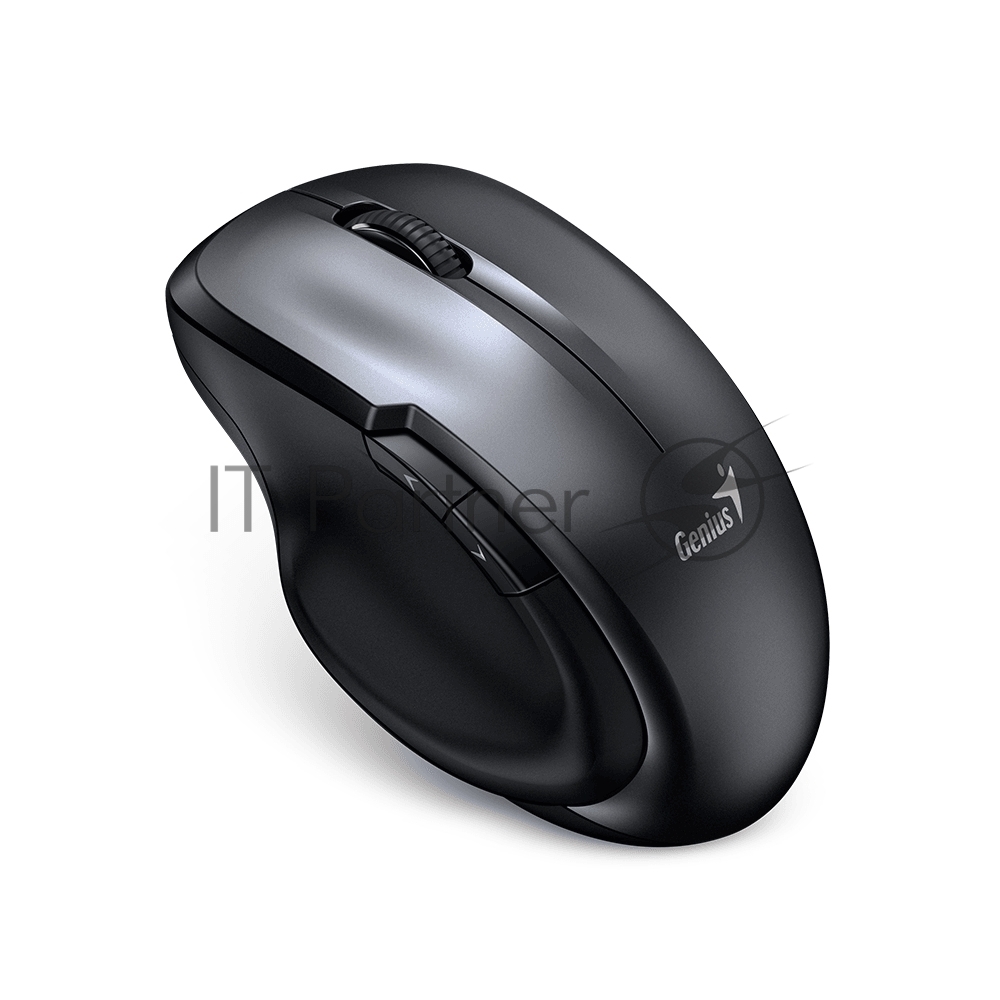 Мышь беспроводная Genius Ergo 8200S серый, 1200 dpi, радиоканал, USB, кнопки - 5