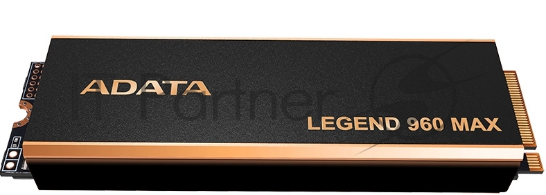 Накопитель SSD ADATA LEGEND 960 MAX, 1Tb, PCIe 4.0 x4, M.2 2280, NVMe, R/W 7400/6000, с радиатором