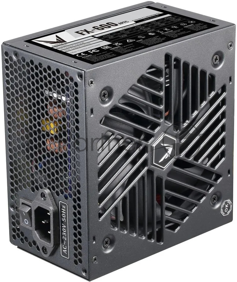 Блок питания Aerocool/Formula FX-600 RTL, 600Вт, 120мм, черный