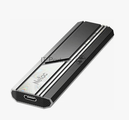 Внешний SSD Netac ZX10, 1TB, USB 3.2 Gen 2 Type-C, R/W 1050/1050, черный