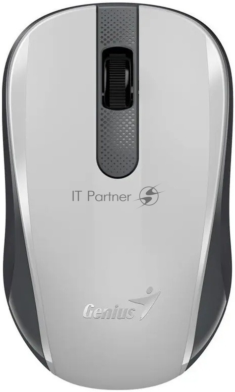 Мышь беспроводная Genius NX-8008S белый/серый, 1200 dpi, радиоканал, USB, кнопки - 3