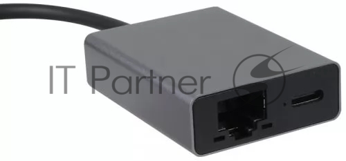 Адаптер TypeC--->RJ45+PD 100Вт, Allum Shell, VCOM