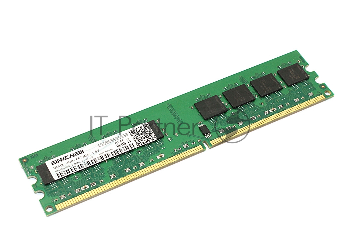 Оперативная память Ankowall, DDR2, 4GB (1x4GB), 667 MHz, CL5