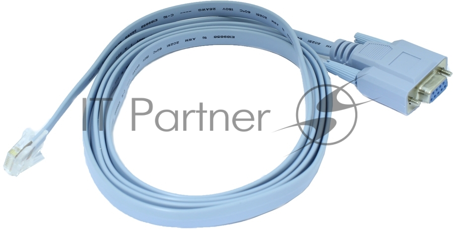 Консольный кабель OSNOVO 1 x Rj45, 1 x DB9 (female), 1,2м
