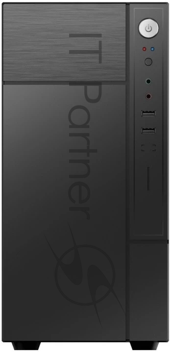 Компьютерный корпус с блоком питания 450Вт./Case Forza mATX case, black, w/PSU 450W 12cm, w/2xUSB 2.0, w/pwr cord, w/o FAN