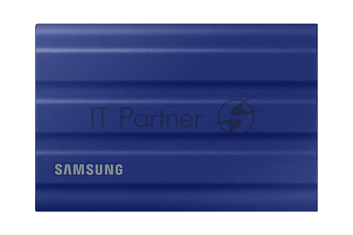 Внешний SSD Samsung T7 Shield, 1TB, USB 3.2 Gen 2 Type-C, R/W 1050/1000, синий