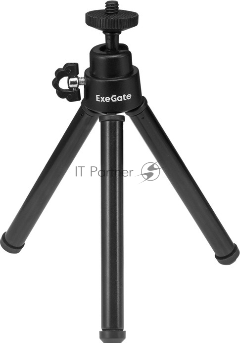 Веб-камера ExeGate Stream C940 Wide 2K 2560x1440, 30 кадр/с, USB Type-A, микрофон (шумоподавление), универсальное крепление, штатив в комплекте