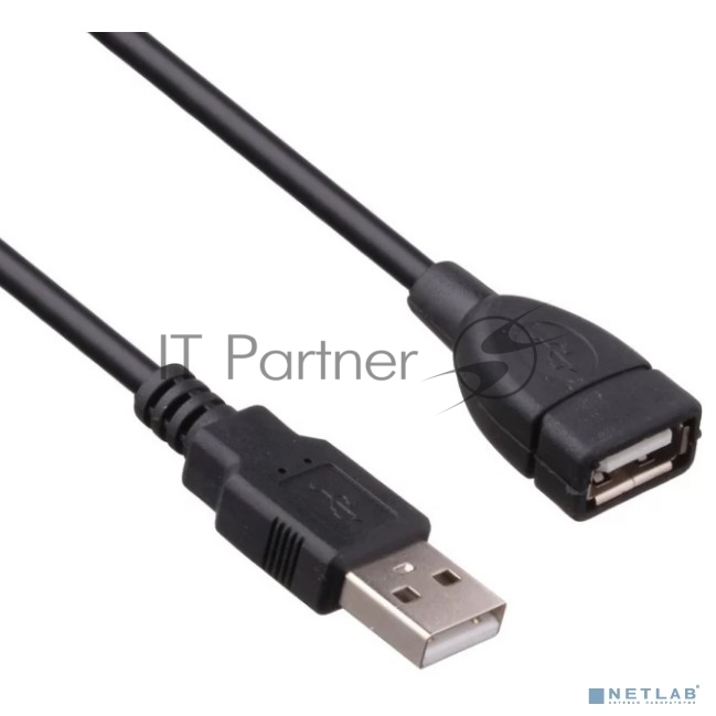 Удлинитель USB 2.0 ExeGate EX-CC-USB2-AMAF-1.0 (Am/Af, 1,0м)