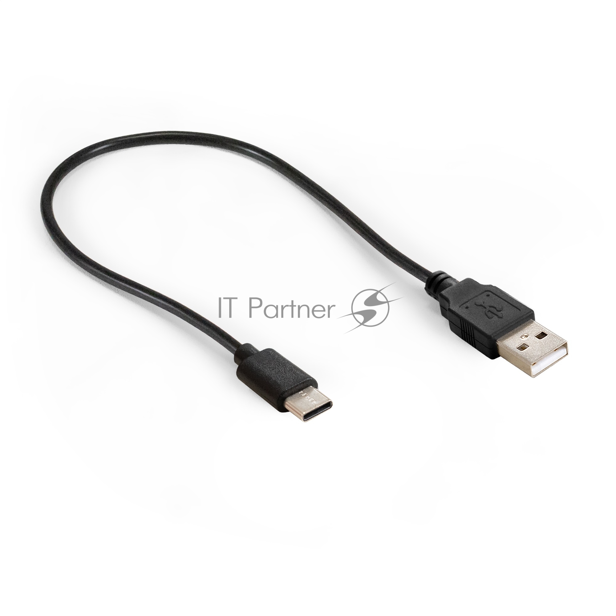 Кабель USB 2.0 ExeGate EX-CC-USB2-AMCM-0.3 (USB Type-C/USB 2.0 Am, 3A, 0,3м)