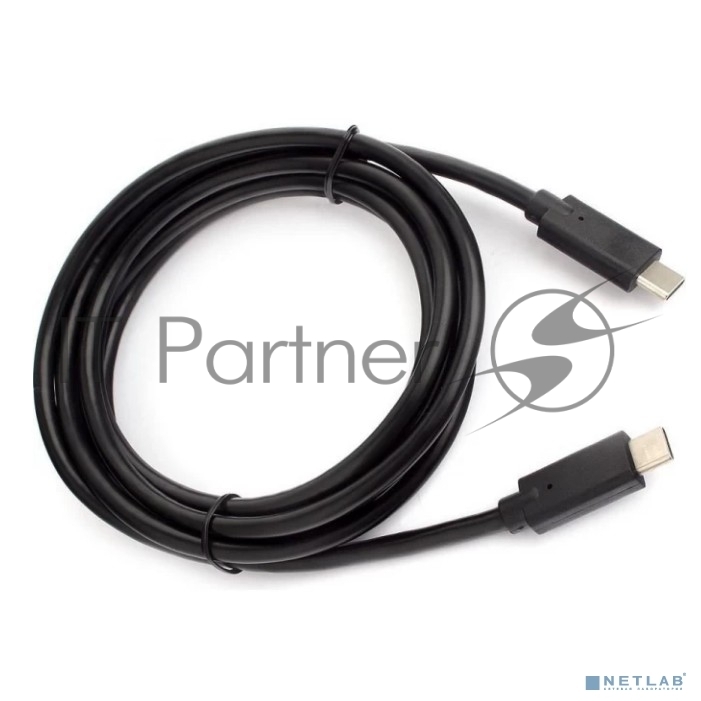Кабель для зарядки ExeGate EX-CCP-USBC-CMCM-0.3M (USB Type Cm/Cm, 3A, 60W, 0,3м)