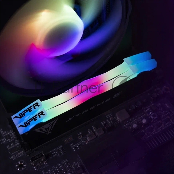 Оперативная память Patriot Viper Xtreme 5, DDR5, 32GB (2x16GB), 7600MHz, CL36, DIMM, с радиаторами, RGB, черный