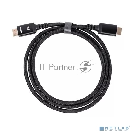 Кабель iOpen HDMI 19M/M,ver. 2.1 8KX60Hz (Econom) оплетка 1.5m ACG859B-1.5