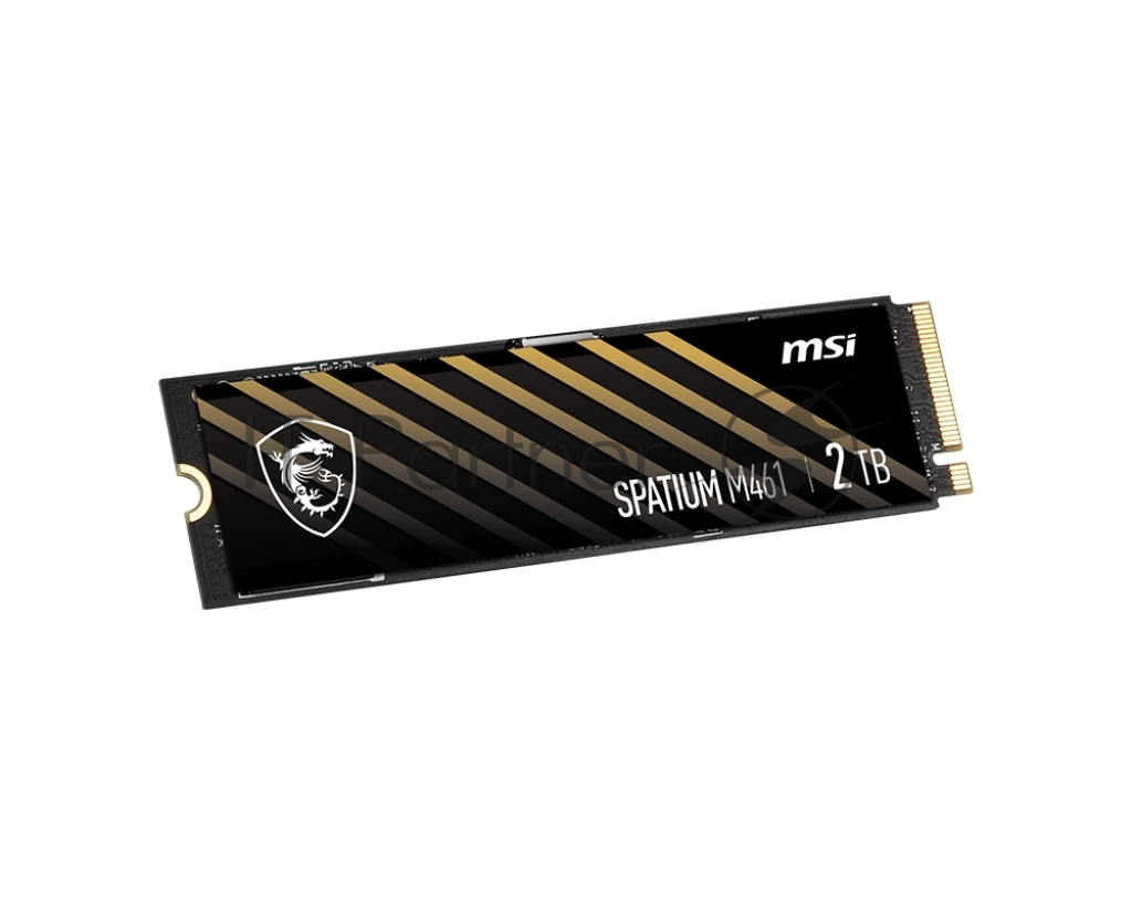 Накопитель SSD MSI SPATIUM M461, 2TB, M.2 2280, PCIe 4.0 x4, NVMe, R/W 5000/4200