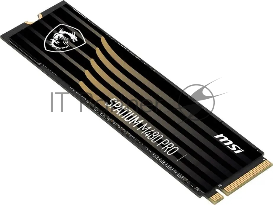 Накопитель SSD MSI SPATIUM M480 PRO, 2Tb, M.2 2280, PCIe 4.0 x4, NVMe, R/W 7400/7000