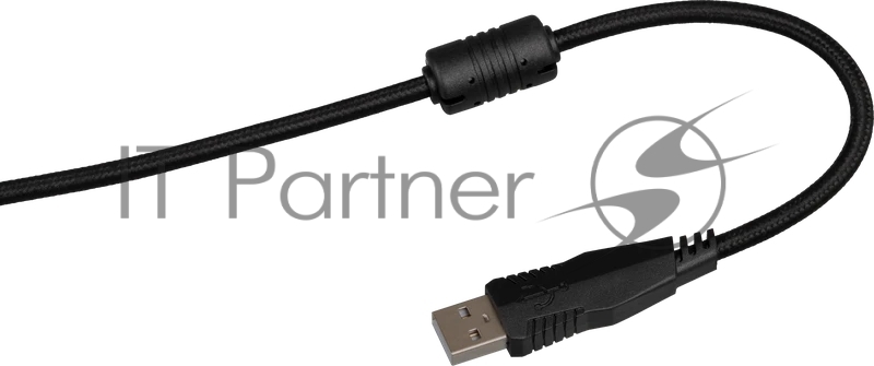 Гарнитура Redragon Zeus X чёрный, проводная, USB, подсветка