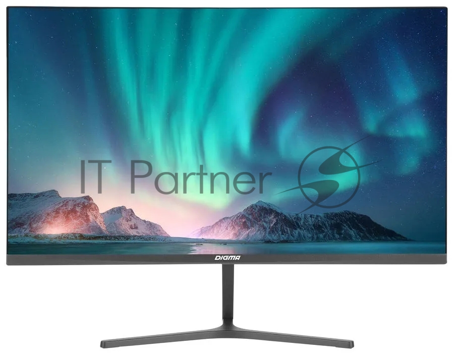 Монитор 23.8" Digma Progress 24P503F IPS 1920x1080, 100 Гц, 5 мс, 16:9, 250 кд/м2, 1xHDMI, 1xDP, 1xVGA, 1x3.5 мм, темно-серый