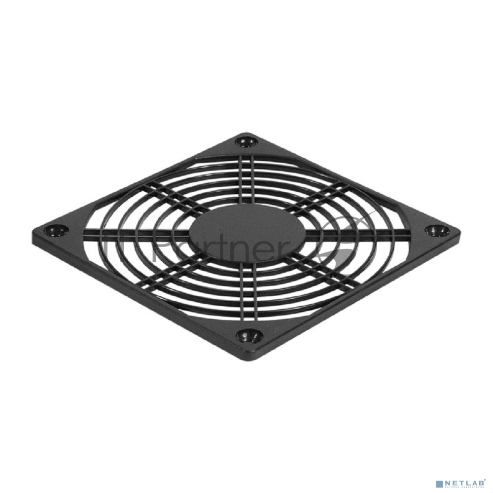 Решетка для вентилятора 120x120 ExeGate EG-120PSB (120x120 мм, пластиковая, квадратная, черная)