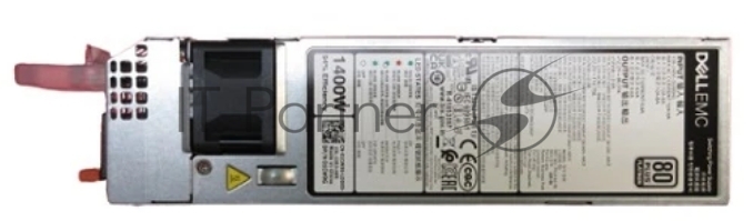 Блок питания Single, Hot-plug, Power Supply, 1400W for R650/R750