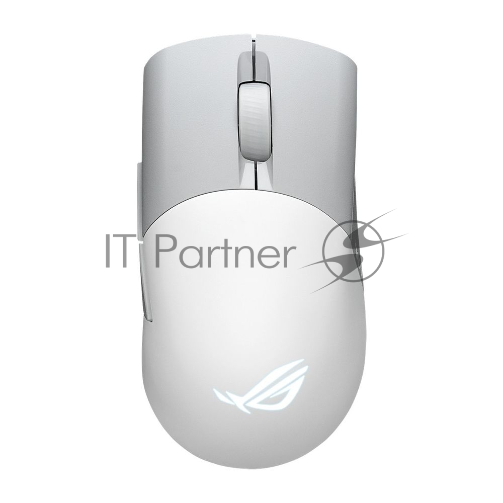 Мышь беспроводная/проводная ASUS ROG Keris Wireless AimPoint белый, 36000 dpi, радиоканал, Bluetooth, USB, кнопки - 5