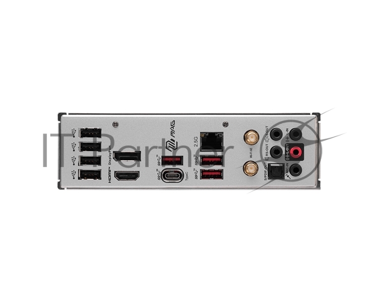 Материнская плата MSI MAG B760M MORTAR WIFI II, LGA 1700, Intel B760, 4xDDR5, 4xSATA, 3xM.2, 1xPCIe 5.0 x16, 1xPCIe 4.0 x4, 1xHDMI, 1xDP, 1xUSB Type-C, 1x2.5Gb LAN, 3xUSB-A 2.0, 3xUSB-A 3.2 Gen 2, 5x3.5 мм, 7.1, mATX