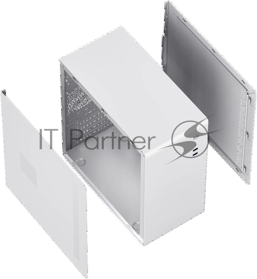Компьютерный корпус с блоком питания 450Вт./Case Foxline FL-719W-FZ450R-U31, mATX case, белый, w/PSU 450W 12cm, w/1xUSB 2.0, w/1xUSB 3.0, w/1xCombo Audio, w/pwr cord, w/o FAN