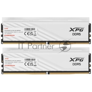 Оперативная память XPG Lancer Blade, DDR5, 32GB (2x16GB), 6400MHz, CL32, DIMM, с радиаторами, RGB, белый