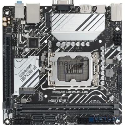 Материнская плата ASUS PRIME H610I-PLUS-CSM, LGA 1700, Intel H610, 2xDDR5, 4xSATA, 1xM.2 PCIe 3.0 x4, 1xPCIe 4.0 x16, 1xHDMI, 1xDP, 1xVGA, 2xUSB-A 3.2 Gen 1, 2xUSB-A 2.0, 1x 1Gb LAN, 3x3.5 мм, 7.1, Mini-ITX