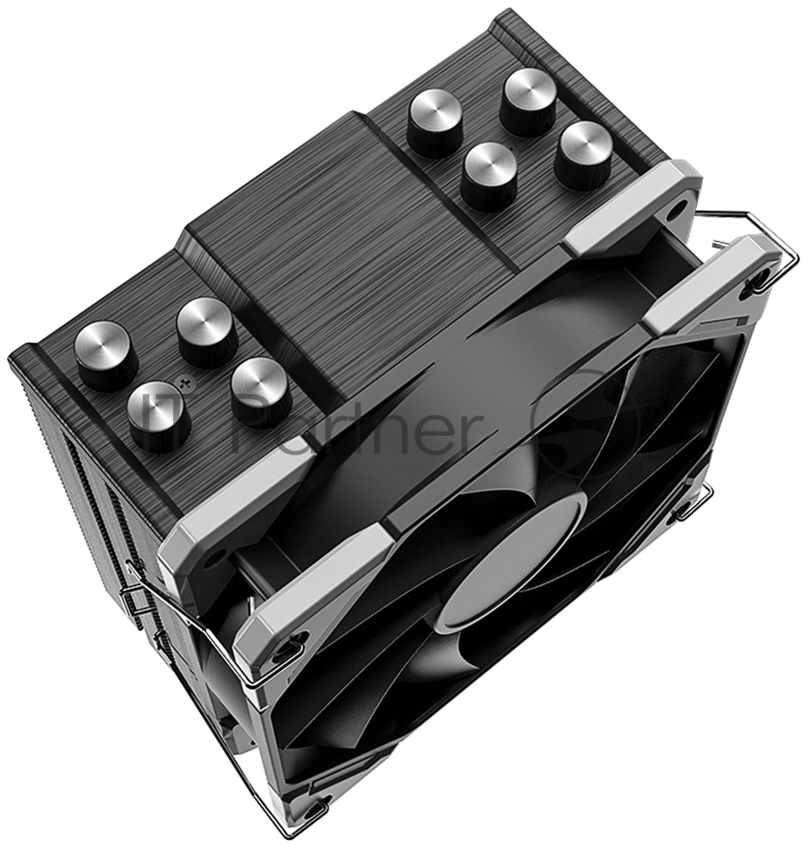 Кулер Cooler ID-Cooling SE-214-XT BASIC черный/серебристый 120мм алюминий+медь 1800rpm 27db 4-pin 180W 150мм