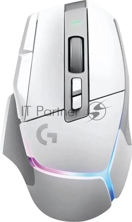 Мышь беспроводная Logitech G502 X Plus белый, 25600 dpi, радиоканал, USB, кнопки - 13