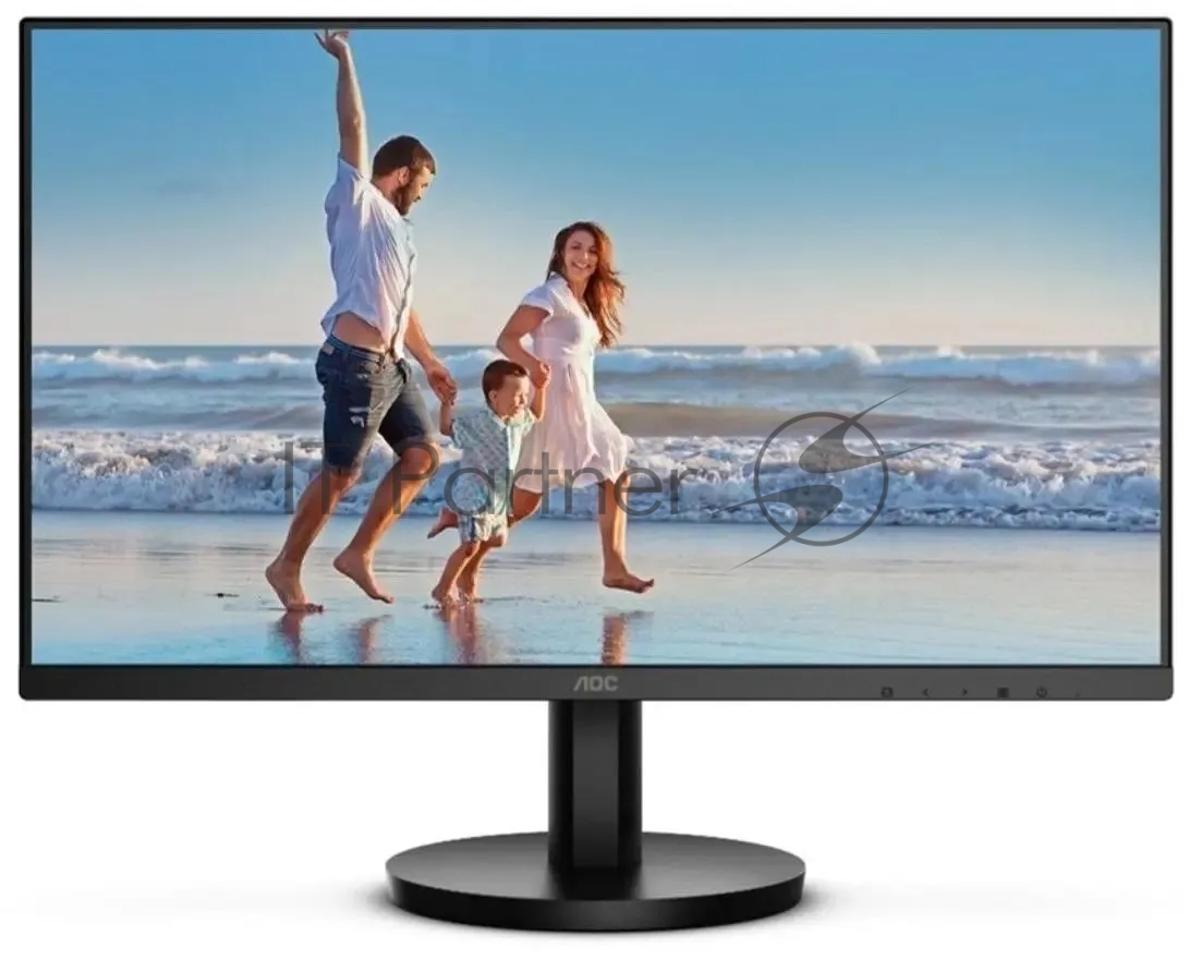 Монитор 27" AOC 27B3CF2 IPS 1920x1080, 100 Гц, 1 мс, 16:9, 250 кд/м2, 1xHDMI, USB-C, 1x3.5 мм, черный