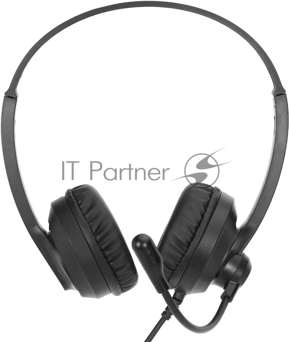Гарнитура Oklick HS-M500 чёрный, проводная, USB