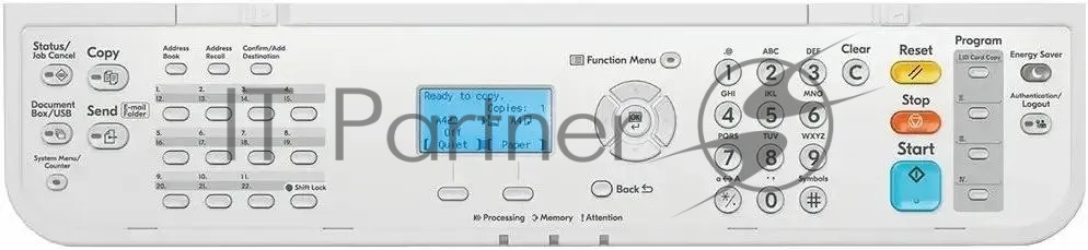 МФУ лазерное Kyocera Ecosys MA4500x (110C133NL0/110C133DZ0), A4, ч/б, печ. до 45 стр/мин., скан. до 60 стр/мин. (ч/б) 40 стр/мин (цвет.), 1200 x 1200 dpi (печать) 600 x 600 DPI (скан.), USB, RJ-45