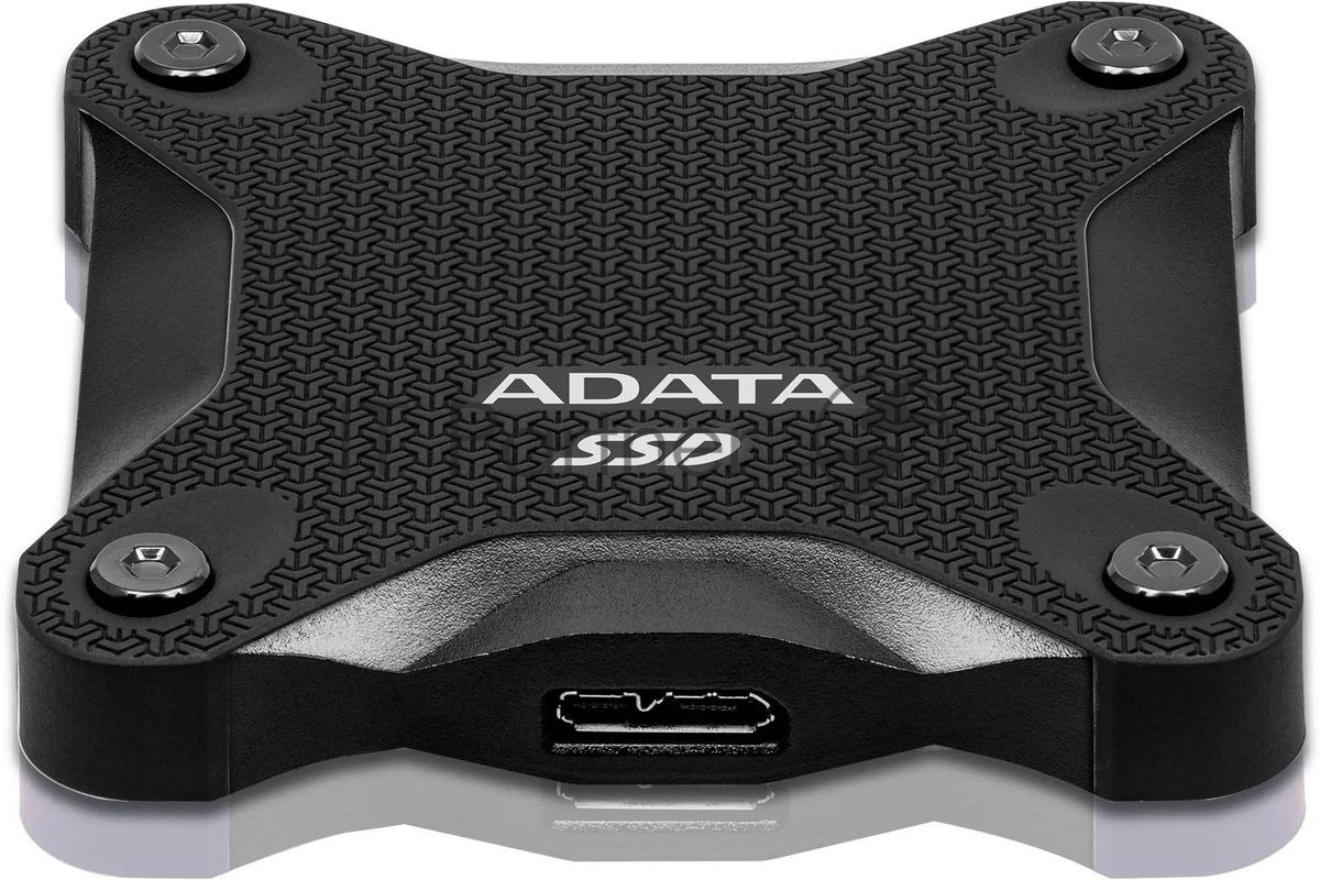 Внешний SSD ADATA SD620, 512Gb, USB 3.2 Gen 2 Type-A, R/W 520/460, черный