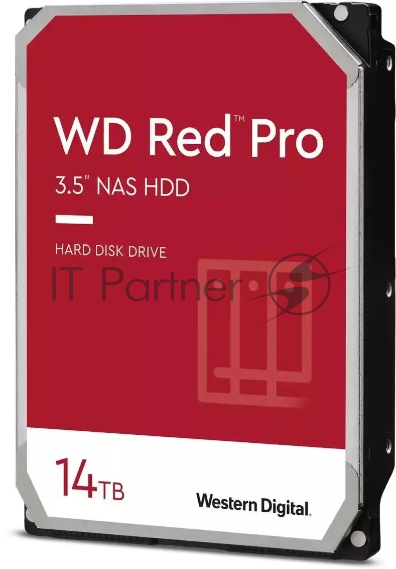 Жесткий диск WD SATA-III 14Tb WD142KFGX NAS Red Pro (7200rpm) 512Mb 3.5"